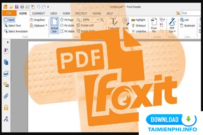 Phần mềm đọc tập tin pdf Foxit Reader - Download Foxit Reader