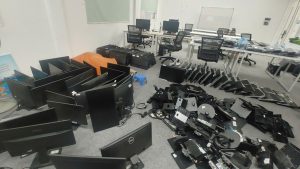 Lô màn hình máy tính cũ Dell, MSI thu mua từ văn phòng tại Hà Nội